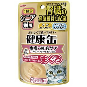 〔まとめ〕 キャットフード ペットフード アイシア 健康缶Pコラーゲンペプチドプラス 40g 48セット 猫用品 ペット用品【代引不可】