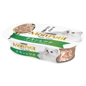 〔まとめ〕 キャットフード ペットフード ネスレ MPプチリュクスカップ チキン&ツナ57g 48セット 猫用品 ペット用品【代引不可】