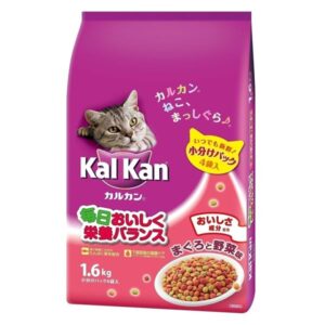 〔まとめ〕 キャットフード ペットフード KDN22 カルカン ドライ まぐろと野菜 1.6k 6セット 猫用品 ペット用品【代引不可】