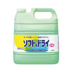 (まとめ) ライオン ソフト&ドライ 業務用 4L 1本 【×2セット】