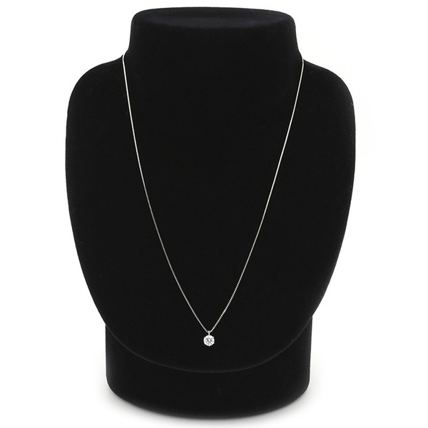 ダイヤモンド ネックレス 一粒 0.5ct プラチナ Pt900 6本爪 Gカラー SI2クラス Excellent エクセレント 0.5カラット ダイヤネックレス ペンダント 中央宝石研究所 CGL 鑑定書付き - 画像 (4)
