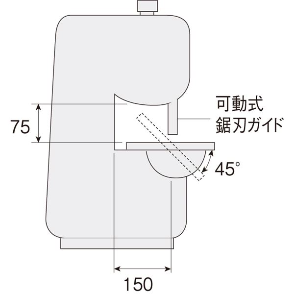 【ホーザン】バンドソー K-100 - 画像 (4)