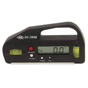 KOD デジタル水平器/測定工具 【mm】 マグネット/V溝/自己校正機能付き DI-100M 〔業務用/DIY用品/日曜大工〕