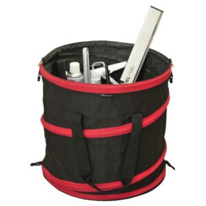 (まとめ)DBLTACT 折りたたみジャンピングバケツ/収納バッグ 【Lサイズ】 DTJ-L 〔業務用/家庭用/DIY/日曜大工〕【×2セット】