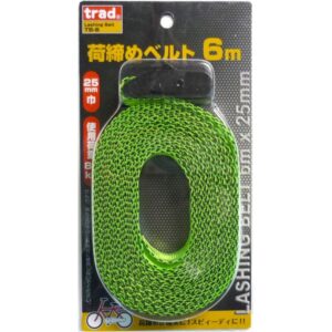 (まとめ)TRAD 荷締めベルト/荷役工具 【6m/使用荷重:約80kg】 TB-6 〔業務用/家庭用/DIY/日曜大工〕【×5セット】