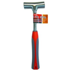 (まとめ)CSK 丸玄能ハンマー(かなづち/大工道具) 重量:225g ソフトグリップ CBH-23 〔業務用/家庭用/DIY/日曜大工〕【×5セット】
