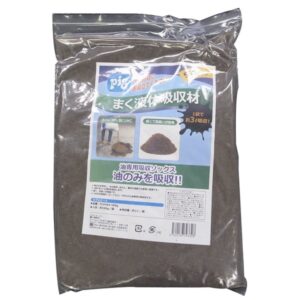 （まとめ）pig 吸収材(油専用吸着剤粉)/ピグピート 【0.5kg】 100％天然成分 PLP404500G SK 〔業務用/DIY/日曜大工〕【×20セット】