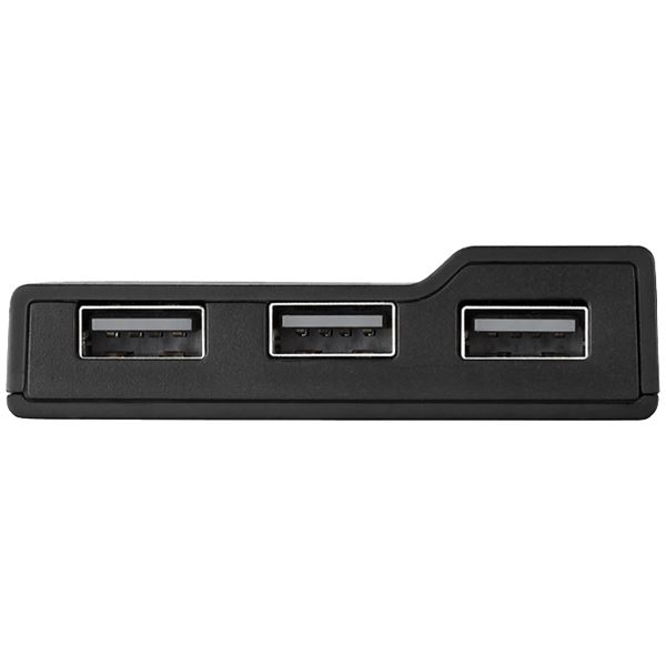 バッファロー(サプライ) USB2.0 TV/PC対応セルフパワー4ポートハブ ブラック BSH4A11BK - 画像 (2)