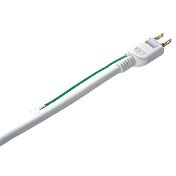 バッファロー(サプライ) 3ピン式電源タップ 4個口タイプ マグネット付 2m ホワイト BSTAPMG3420WH - 画像 (3)