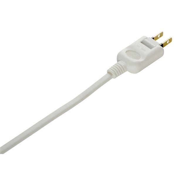 バッファロー(サプライ) 2ピン式電源タップ 6個口タイプ シャッター付 3m ホワイト BSTAPSH2630WH - 画像 (3)
