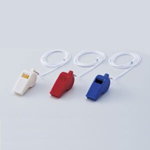 プラスチックホイッスル プラ笛201-W ■カラー:白 【1ダース単位】【代引不可】