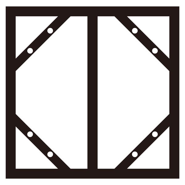 スライドアングル (300×600mm・明治山型用) KHT-2SA【代引不可】