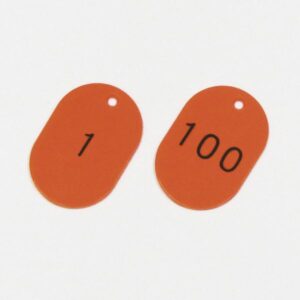 番号小判札 小判札453-R(1~100) ■カラー:レッド 【100枚1組】【代引不可】