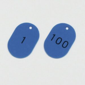 番号小判札 小判札453-BL(1~100) ■カラー:ブルー 【100枚1組】【代引不可】
