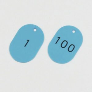 番号小判札 小判札453-SB(1~100) ■カラー:スカイブルー 【100枚1組】【代引不可】