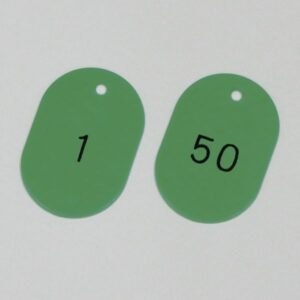 番号小判札 小判札604-G(1~50) ■カラー:グリーン 【50枚1組】【代引不可】