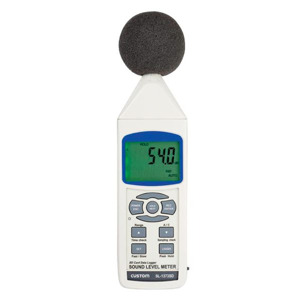 騒音計(データロガー) 騒音計 SL-1373SD【代引不可】