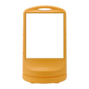 スタンドサイン RSS80-1(無地) ■カラー:イエロー 【単品】【代引不可】