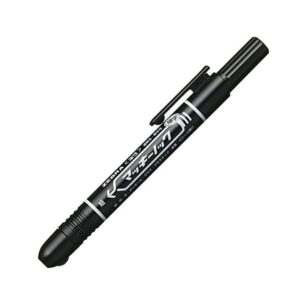 ゼブラ ノック式マッキー細字(黒) 【10個セット】 32-477