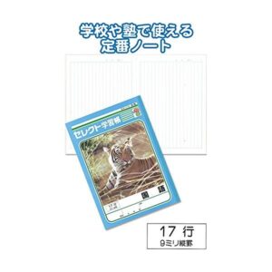 学習帳K-16国語 縦罫17行 【10個セット】 31-365