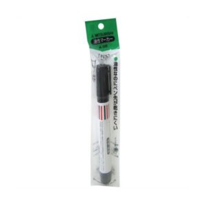 三菱油性マーカー中字(黒) 【10個セット】 32-032