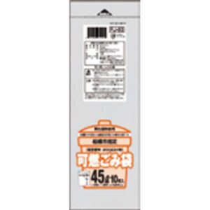 船橋市 可燃30L10枚入半透明 FJ92 【(60袋×5ケース)合計300袋セット】 38-519