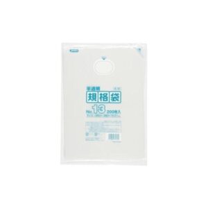 規格袋 13号200枚入01HD半透明 E13 【(50袋×5ケース)合計250袋セット】 38-410