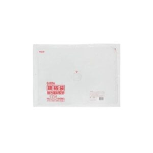 規格袋 16号100枚入02LLD+メタロセン透明 KN16 【(25袋×5ケース)125袋セット】 38-428