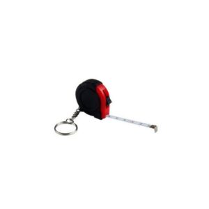 軽くて携帯便利!コンパクトメジャー1mキーホルダー付 【12個セット】 29-484