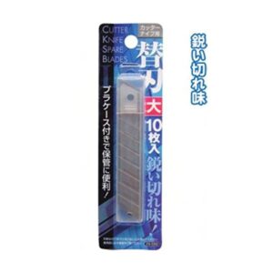 カッターナイフ替刃(大)10枚入 【12個セット】 29-589