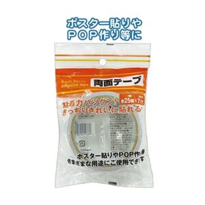 158両面テープ(25mm×7m) 【12個セット】 32-158