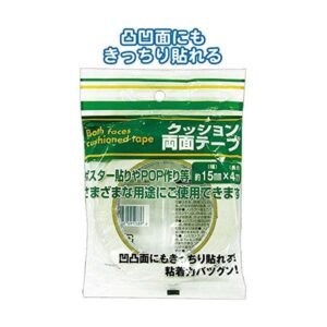 160クッション両面テープ(15mm×4m) 【12個セット】 32-160