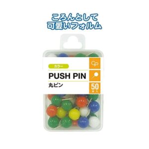カラー丸ピン(50P) 【12個セット】 32-319