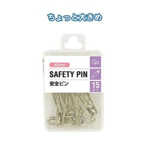 安全ピン(45mm・15P) 【12個セット】 32-331