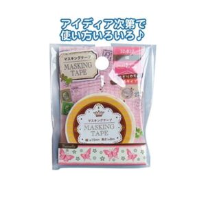 マスキング紙テープ15mm×8m(蝶) 【12個セット】 32-837