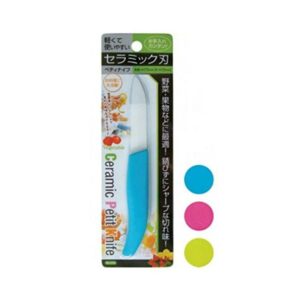 切れ味抜群!錆びない!軽い!セラミックペティナイフ カラーアソート/指定不可 【12個セット】 39-230