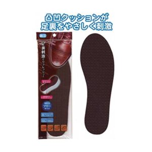 足裏刺激!綿混デコボコクッションインソール男性用 【12個セット】 40-641