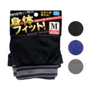 身体フィット!ボクサーブリーフ(M) 45-797 カラーアソート/指定不可 【12個セット】