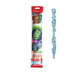 ルミカ 光るブレスレット4本入(グリーン) 37-333【12個セット】