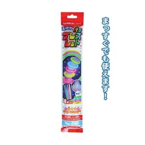 ルミカ 光るブレスレット4本入色アソート(G・B・P・Y) 37-337【12個セット】