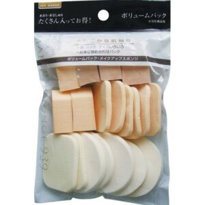 ボリュームスポンジパフ 【12個セット】 18-939