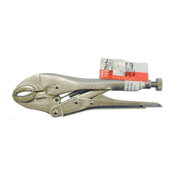 (業務用5個セット) TRAD バイスプライヤー/ロッキングプライヤー 【サイズ:175mm】 TVP-02 〔DIY用品/大工道具〕