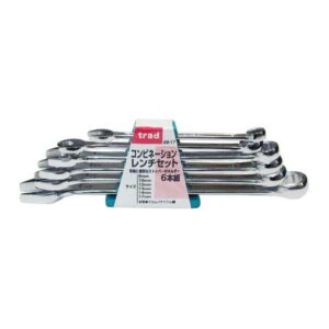 (業務用3セット) TRAD コンビネーションレンチセット 【6本組×3セット】 8~17mm #8-17 〔DIY用品/大工道具〕