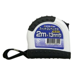 (業務用100個セット) CK フィットコンベックス/メジャー 【長さ:2m】 ラバー付き 13-124 FM-2013 〔DIY用品/大工道具〕