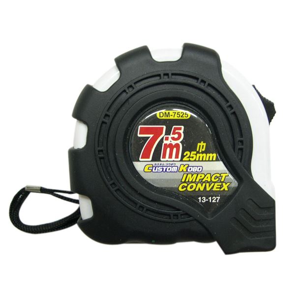 (業務用20個セット) CK インパクトコンベックス/メジャー 【長さ:7.5m】 スチールテープ 13-127 DM-7525 〔DIY用品/大工道具〕