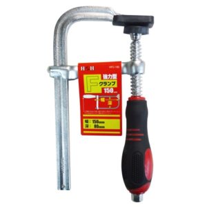 (業務用10個セット) H&H 強力型Fクランプ(作業工具/締め具) 口の深さ:80mm 最大口開き:150mm HFC-150