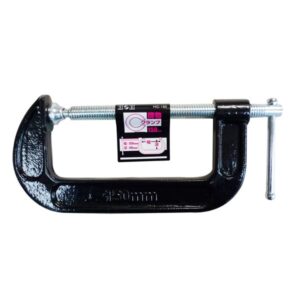 (業務用20個セット) H&H C型クランプ/シャコ万力 【最大口開き:150mm】 鋳物製 HIC-150 〔DIY用品/大工道具〕