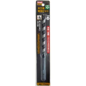 (業務用25個セット) TRAD 木工用兼用ビット/先端工具 【穴径:10mm】 インパクト12V対応 TWK-10.0 〔DIY用品/大工道具〕