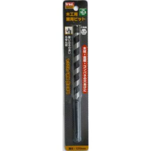 (業務用25個セット) TRAD 木工用兼用ビット/先端工具 【穴径:10.5mm】 インパクト12V対応 TWK-10.5 〔DIY用品/大工道具〕