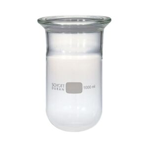 【柴田科学】セパラブルフラスコ 円筒形 バンド式(SCHOTTタイプ) 150mm 10L 005580-10000